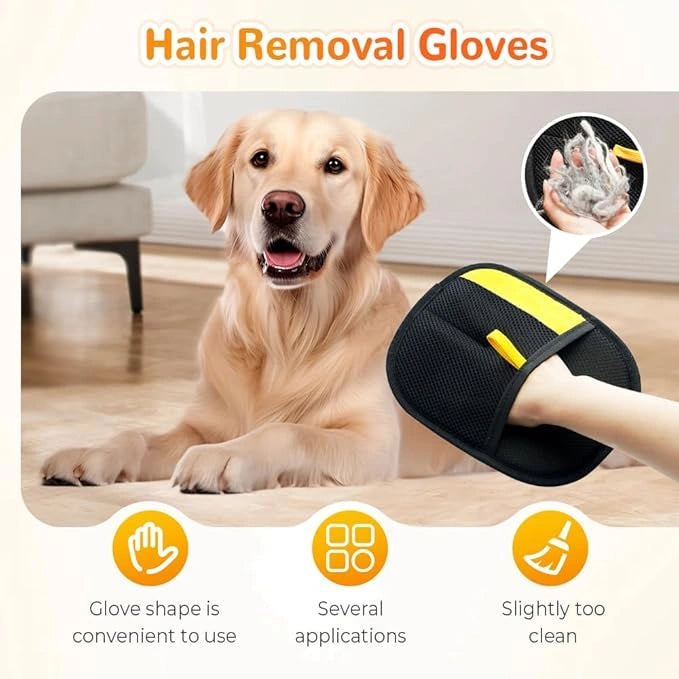 Feline Fur-Off Glove Yellow