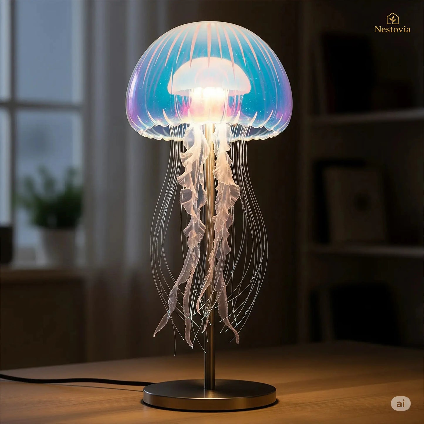 Soothing Jellyfish LED Lamp