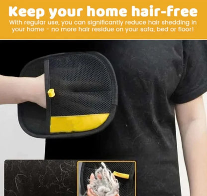 Feline Fur-Off Glove Yellow